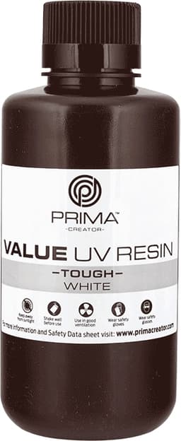PrimaCreator Værdi hård UV-harpiks-500 ml-hvid