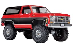 Traxxas TRX-4 Chevy Blazer 79 Rød CL 1/10 RTR