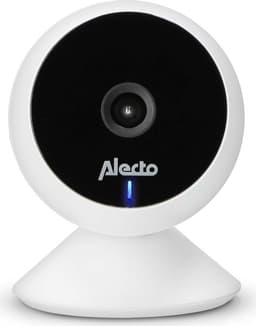 Alecto Wi-Fi-babyvakt med kamera Hvit