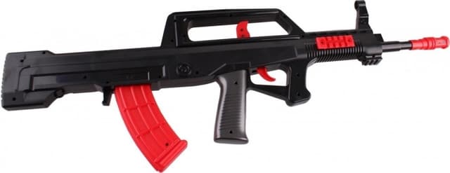 Luftpistol med skumgummipile