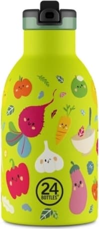 24Bottles Clima – Veggie Friends – Lime – 330 ml