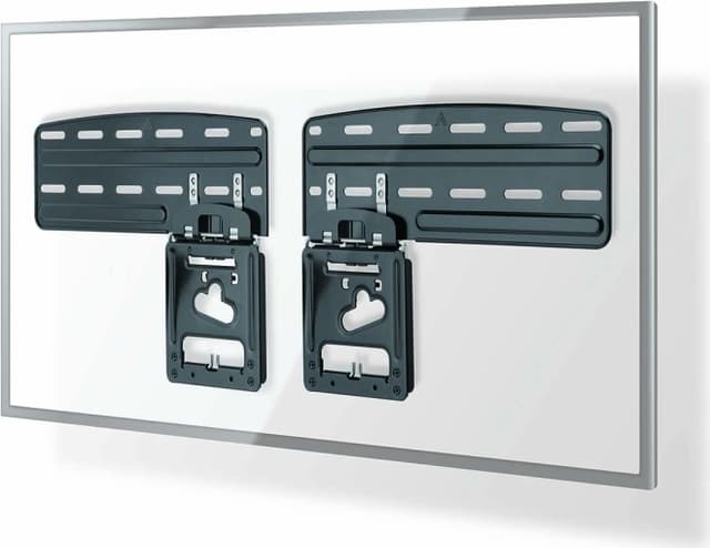 Nedis Fast TV väggfäste | 43 - 85 "" | Maximal skärmvikt som stöds: 60 kg | Minsta väggdistans: 7.50 mm | Stål | Svart