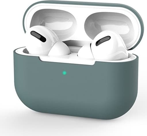 Beskyttelsesetui i silikone til Apple Airpods Pro, Grøn