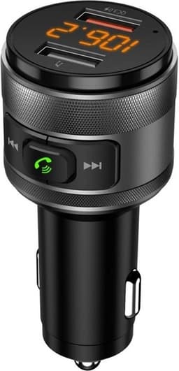 FM-Sändare MP3 z Bluetooth 5.0 + + 2xUSB A QC3.0 ART FM-57