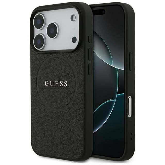 Guess Mobilskal till iPhone 17 Pro MagSafe Grained Ring