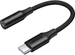 Ugreen USB-C Till Audio Adapter 10cm - Svart