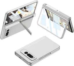 GKK Mobilskal till Google Pixel Fold Kickstand Hård PC - Silver