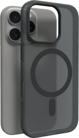 Puro Telefontaske til iPhone 16 Pro Magsafe Daylight Silikone - Sort