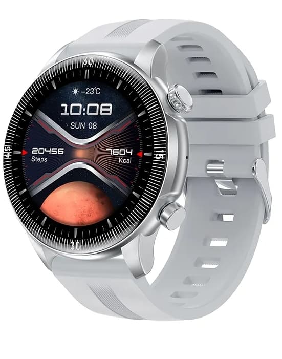 Hoco Smartwatch Y31 med Talefunktion - Sølv