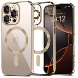 Tech-Protect telefontaske til iPhone 16 Pro Magsafe Magflex - skinnende ørken