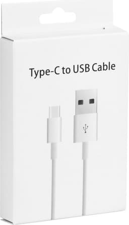 USB-C till USB-A kabel 3.1 / 3.0 HD2 1m - Vit