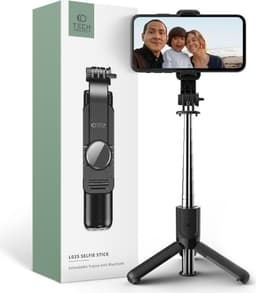Tech-Protect Trådlös Selfiestick Tripod L02S - Svart