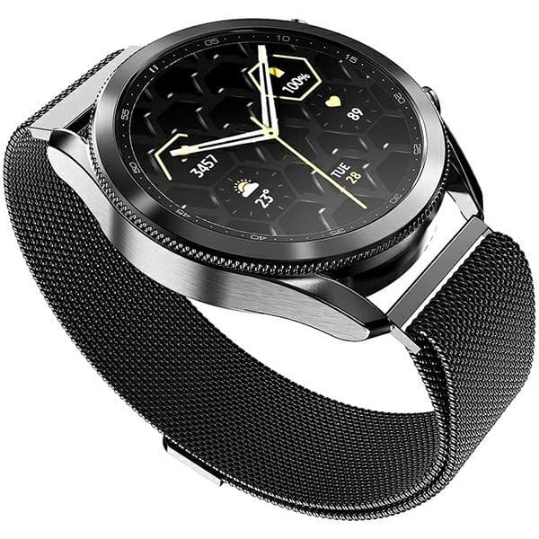 Mercury Apple Watch 4/5/6/7/SE (38/40/41mm) Armbånd Mesh - Sort