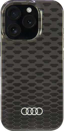 Audi Mobilskal till iPhone 16 Pro MagSafe IML Stitching - Svart