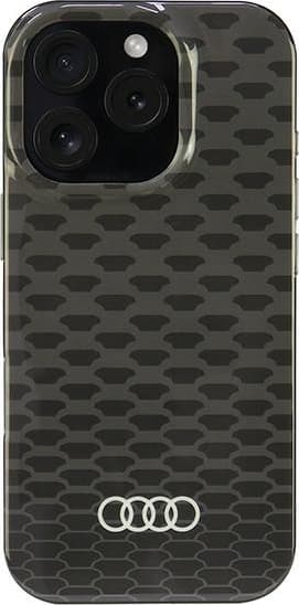 Audi Mobilskal till iPhone 16 Pro MagSafe IML Stitching - Svart