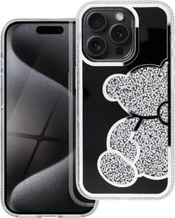 Mobilskal till iPhone 14 Pro Teddy Bear - Silver