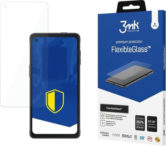 3mk Galaxy Xcover Pro Hybrid hærdet glas skærmbeskytter