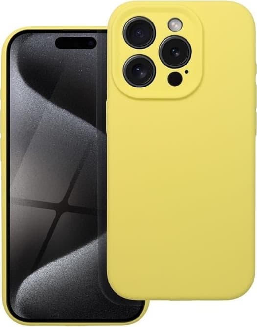 Mobilskal till iPhone 11 Silikon 2mm - Citron