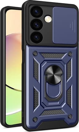 Mobilskal till Galaxy A15 5G Hybrid Armor Camshield - Blå