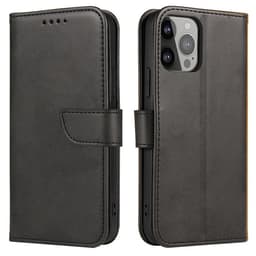 Asus Zenfone 9 Plånboksfodral Magnetic Flip - Svart