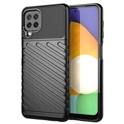 Thunder Flexible Mobilskal Galaxy A22 - Svart