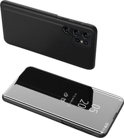 Mobilskal till Xiaomi Poco C65/Redmi 13C Clear View - Svart