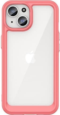 Mobilskal till iPhone 15 Plus Outer Space - Röd