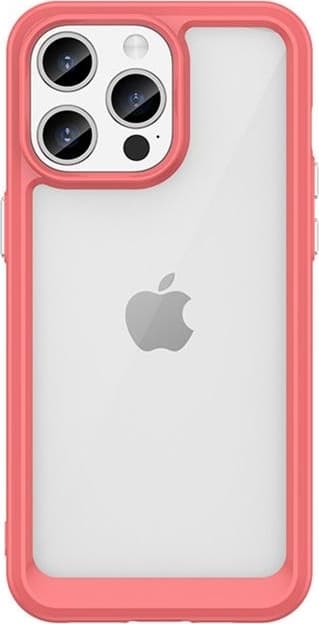 Mobilskal till iPhone 15 Pro Outer Space - Röd