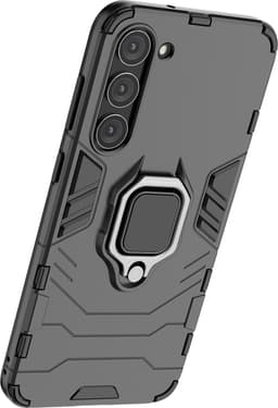Mobilskal till Galaxy S23 Plus Ring Armor Magnetic Hållare - Svart