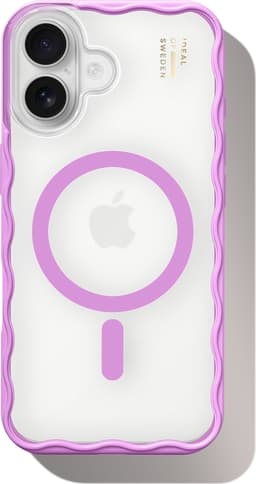 Wavy Case MagSafe iPhone 17 Pink