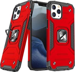 Wozinsky Mobilskal till iPhone 14 Pro Max Ringhållare Armor - Röd