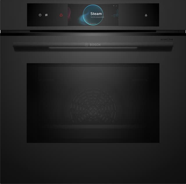 Bosch Serie 8 Indbygningsovn med mikro HNG978NM1 (sort)