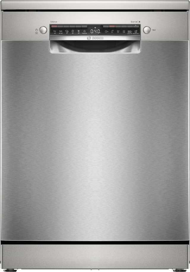 Bosch Serie 4 Opvaskemaskine SMS4HVI14E (Rustfrit stål)