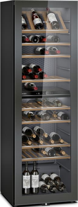 Siemens iQ500 vinskap KW36KATGA (frittstående, 199 flasker)