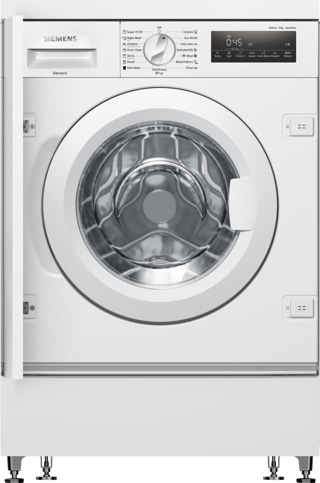 Siemens iQ700 Vaskemaskine WI14W542EU (8kg integreret)
