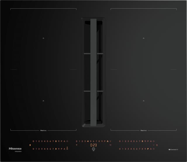 Hisense Induktionshäll med fläkt HEH6443BSCWF (60cm)
