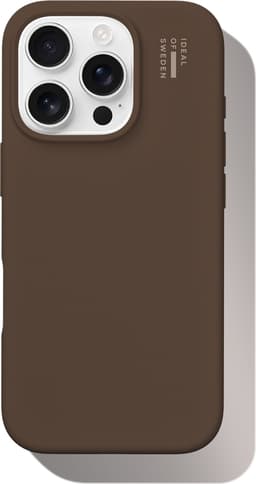 Silicone Case MagSafe iPhone 16 Pro Mocha Mousse