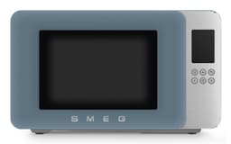 Smeg Fritstående Mikrobølgeovn MOC01SBMEU (blå)