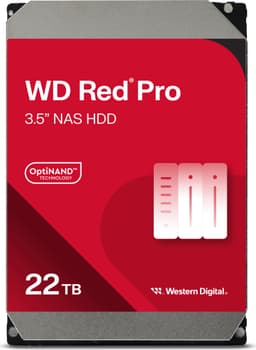 WD 22TB SATA III 512MB RED Pro NAS HDD (WD221KFGX)