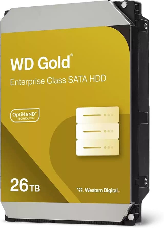 26TB WD Gold (SATA 6Gb/s) WD261KRYZ 512e