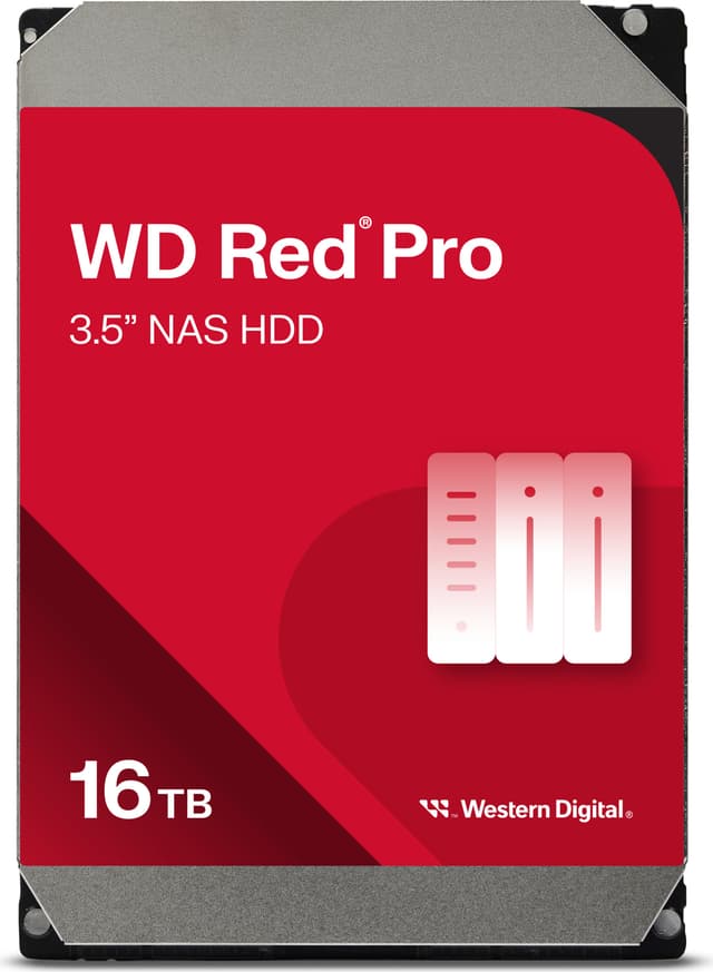 WD SATA III 512MB RED Pro NAS HDD (WD161KFGX)