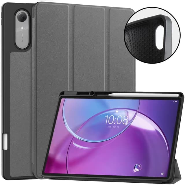 SKALO Trifold Fodral för Lenovo Idea Tab Pro Gen 2 13"" - Grå
