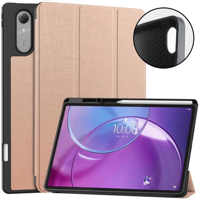 SKALO Trifold Fodral för Lenovo Idea Tab Pro Gen 2 13"" - Roséguld