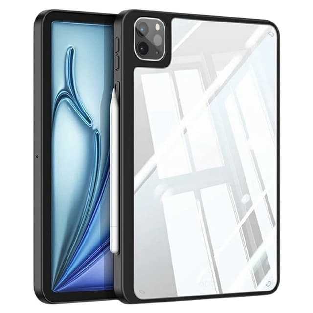 SKALO iPad Pro 11"" M4 (2024) Mat Hybrid TPU Cover - Sort