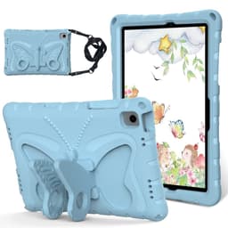 SKALO Samsung Galaxy Tab A11+ Butterfly EVA Cover - Lyseblå