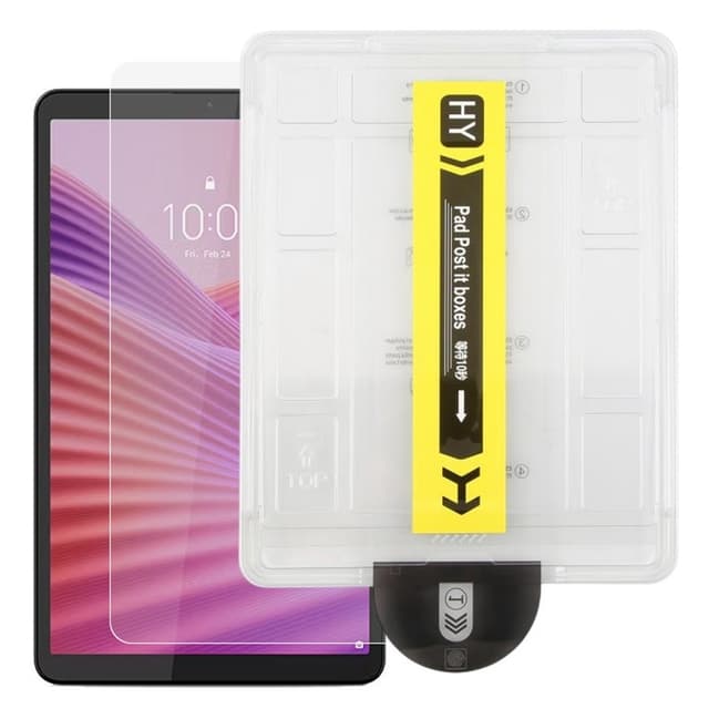 SKALO Lenovo Tab One Härdat Glas Skärmskydd Monteringsram