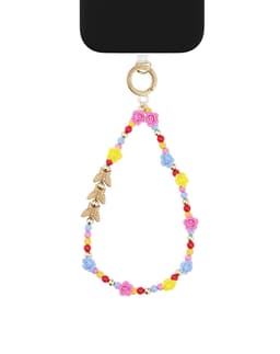 Phone Wristlet Strap Botanical Butterfly