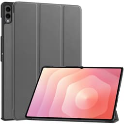 Samsung Galaxy Tab S12 Ultra Jalustakotelo Iskunkestävä Nahkainen
