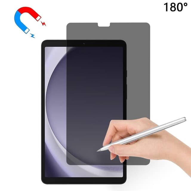 SKALO Samsung Galaxy Tab A11 Privacy Mat Skærmbeskyttelse i PET - Sort