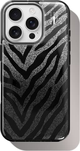 Clear Case iPhone 16 Pro Zebra Mystique